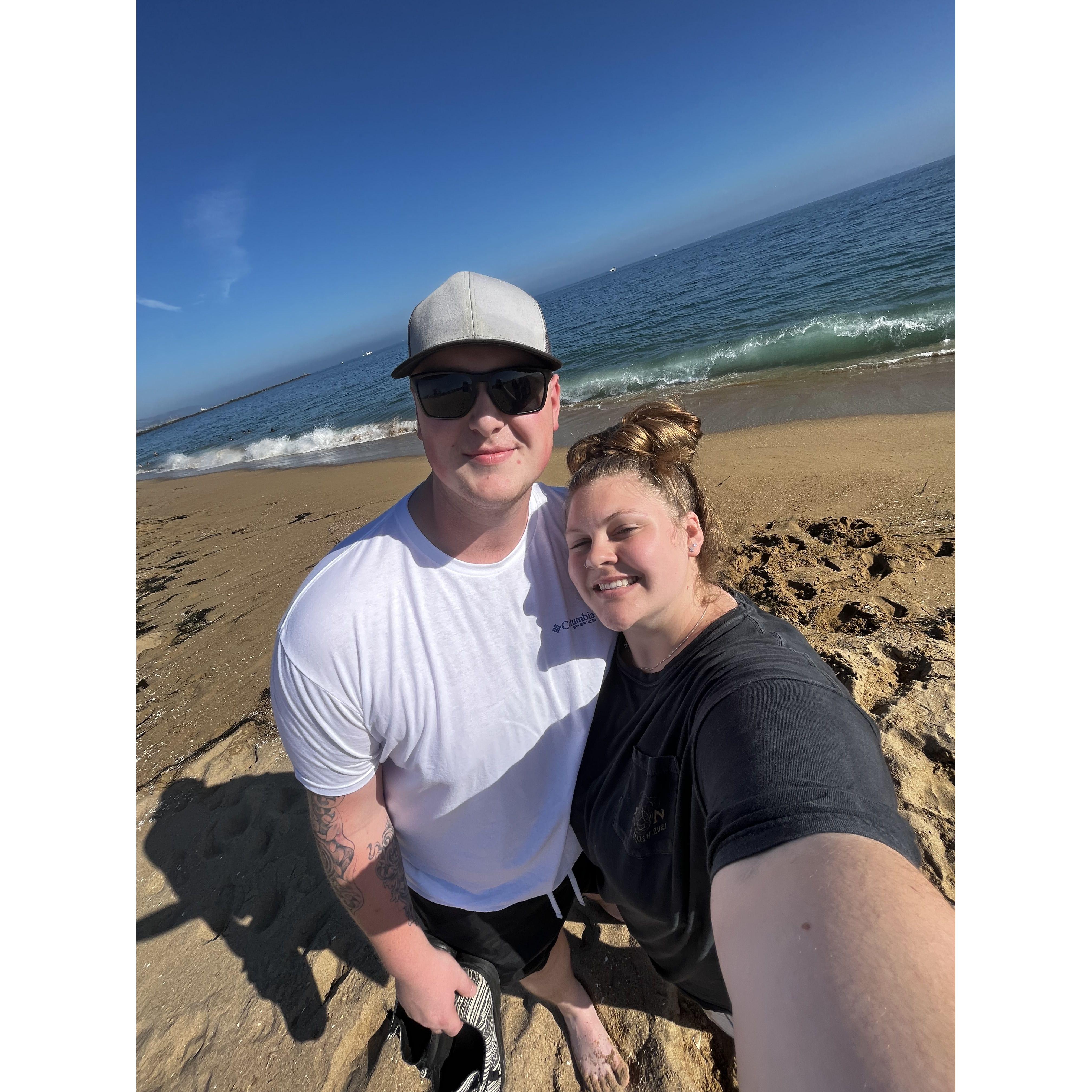 Rhetts first time in California