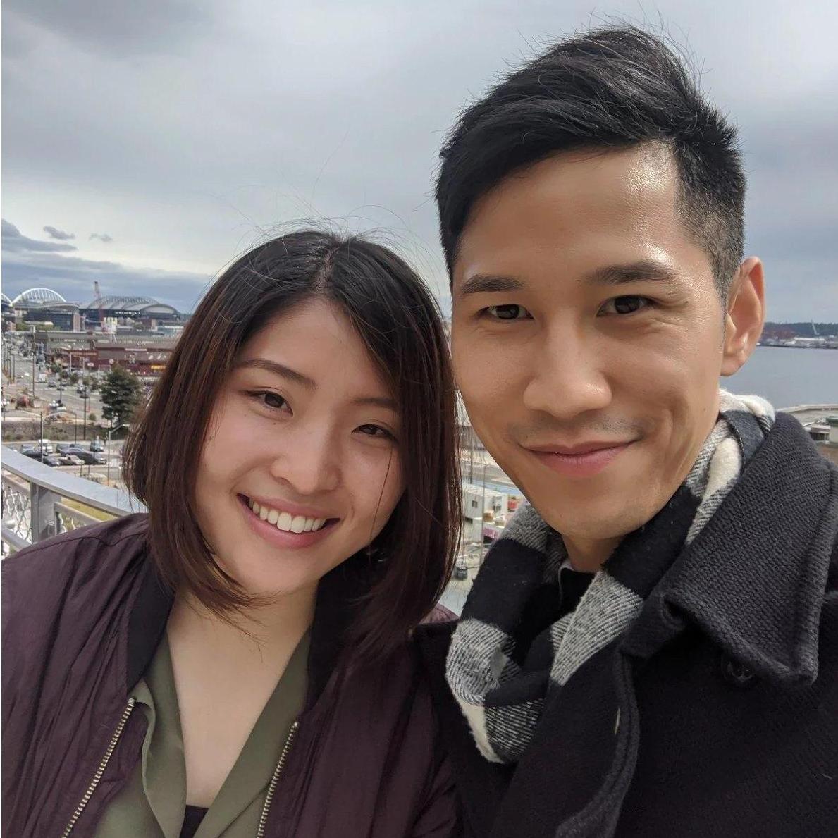 Our first date in Seattle!
