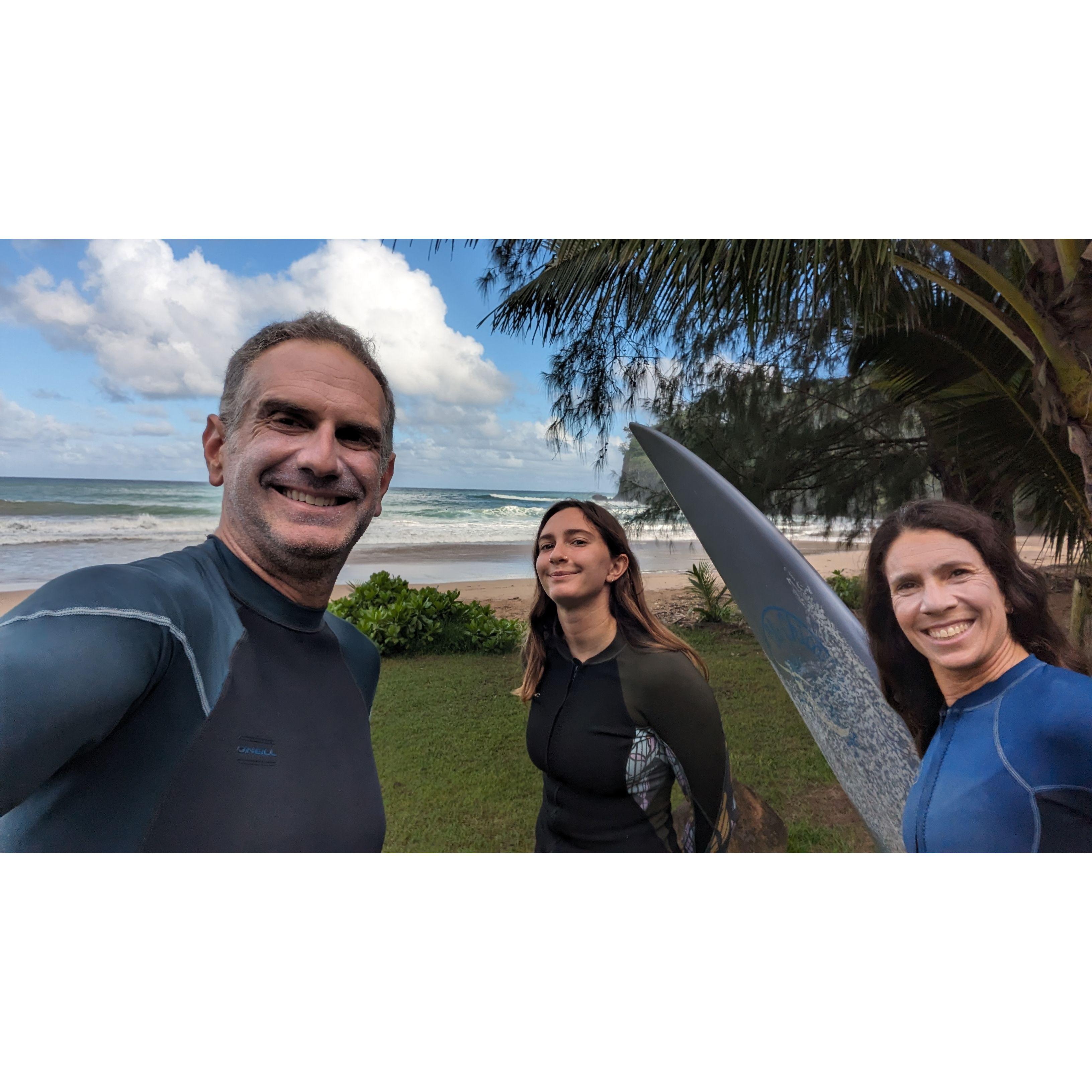 Shayna joined us for trip to Kauai