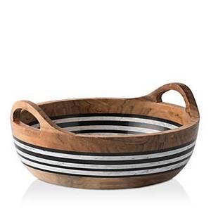 JuliskaStonewood Stripe Round Serving Bowl