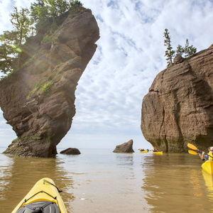 Sea Kayaking on the Bay of Fundy