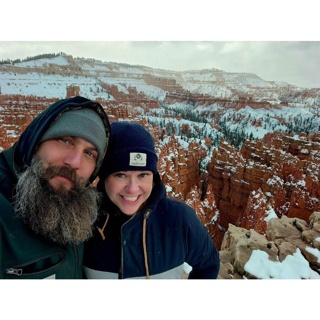Officially engaged... Bryce Canyon camping