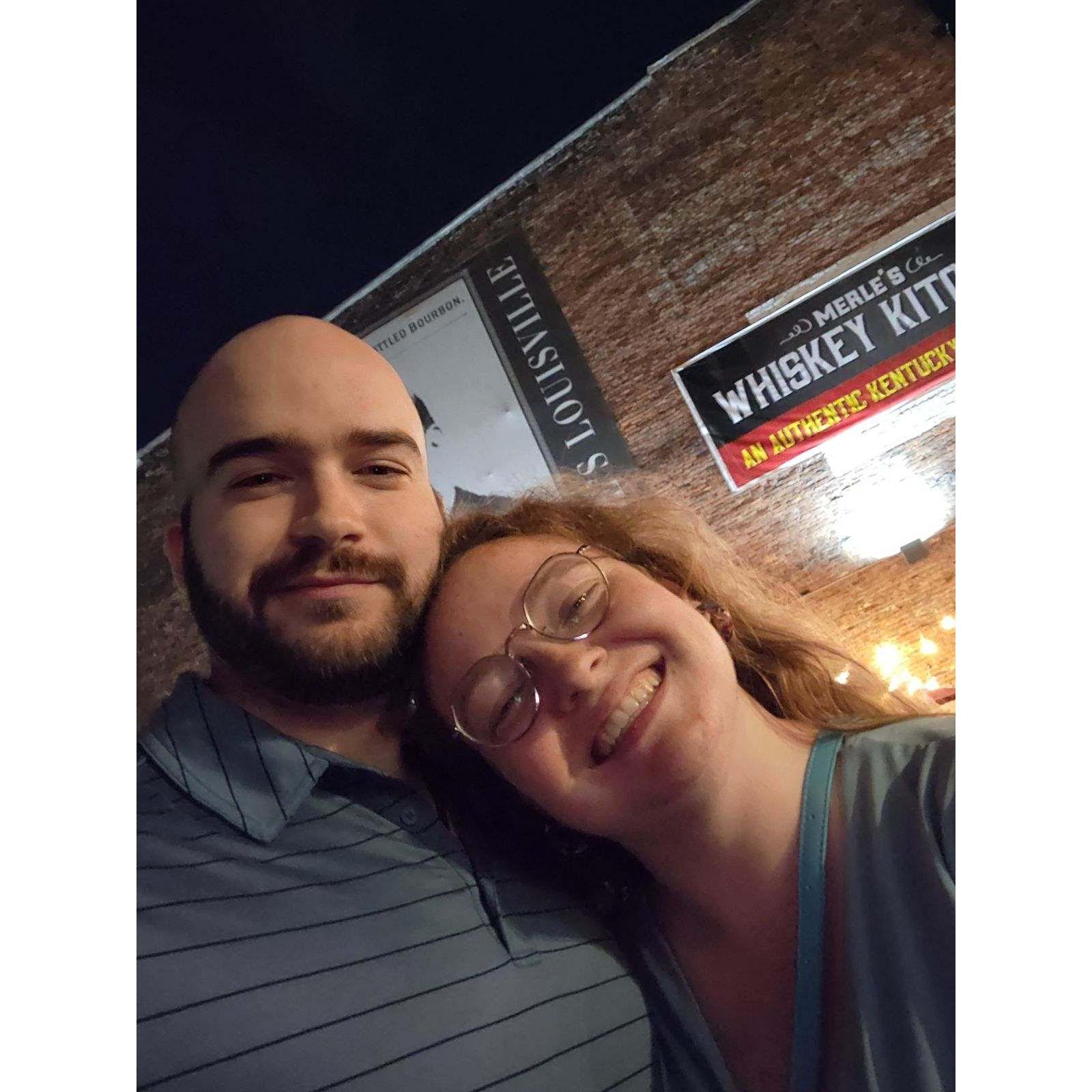 We had just left a comedy show with some friends in downtown Louisville. | Summer 2023.