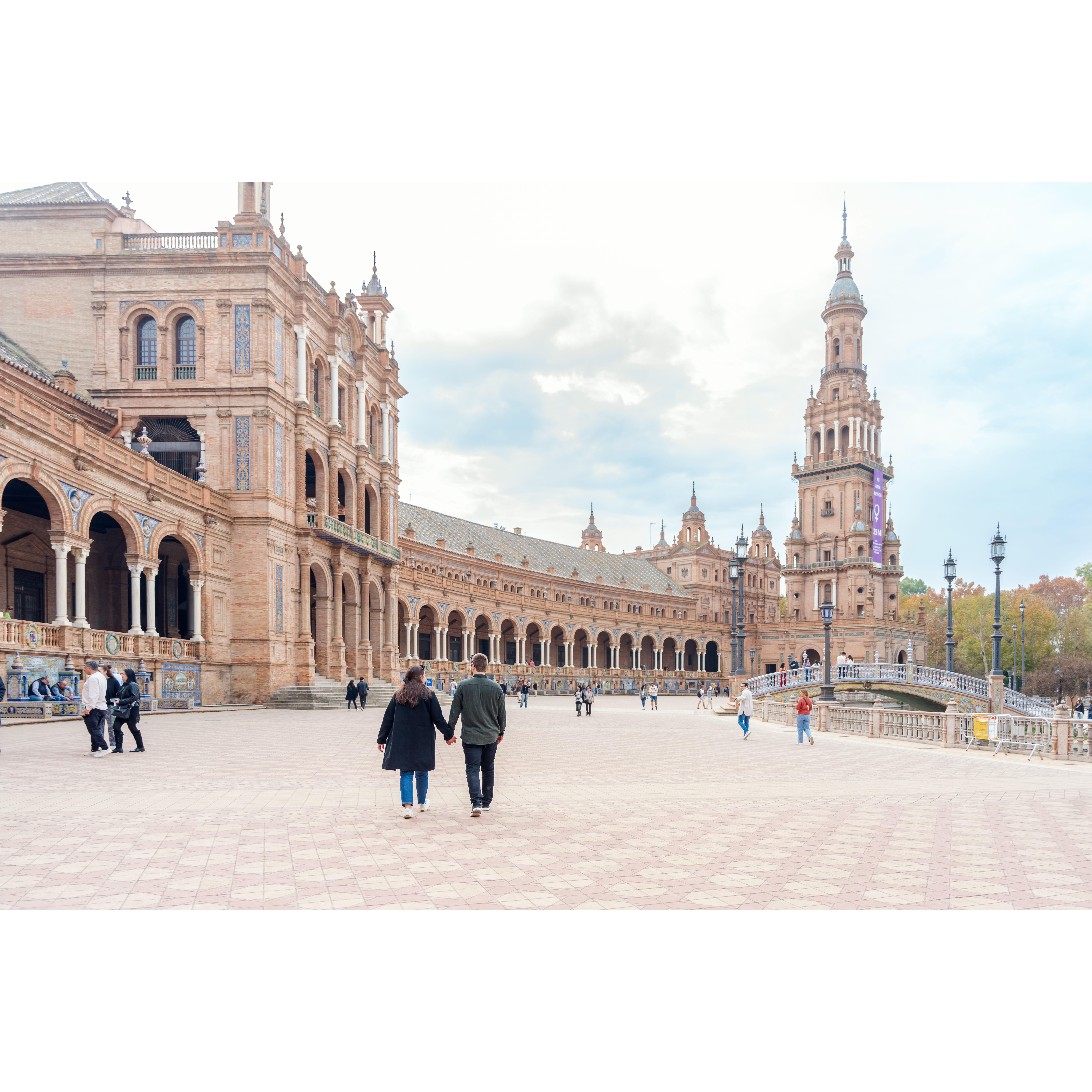 It made sense for us to get engaged in Seville because it is actually a film site for Star Wars...