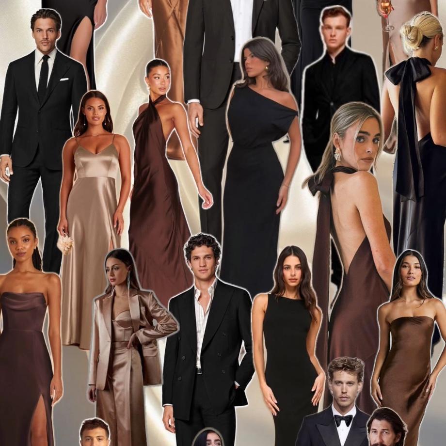 To help create a cohesive and beautiful look, we kindly invite our guests to dress within our wedding’s color palette and style. Our goal is for everyone to look and feel great together.