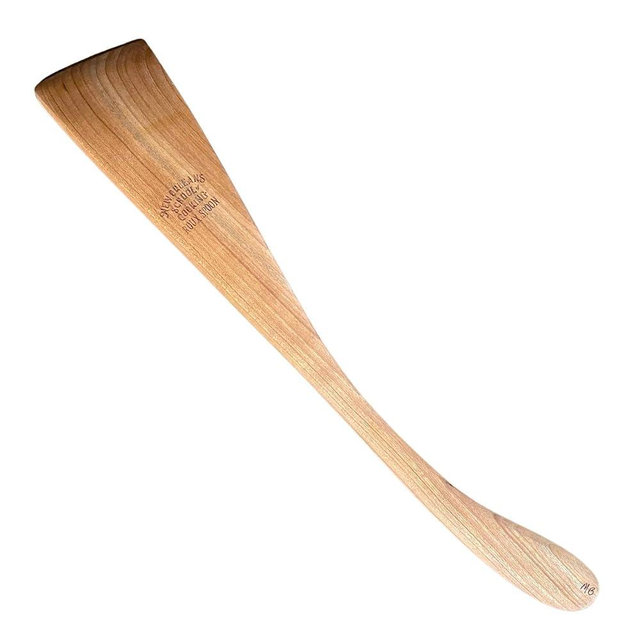 Handcrafted Louisiana Roux Spoon from New Orleans School of Cooking (Left-handed)