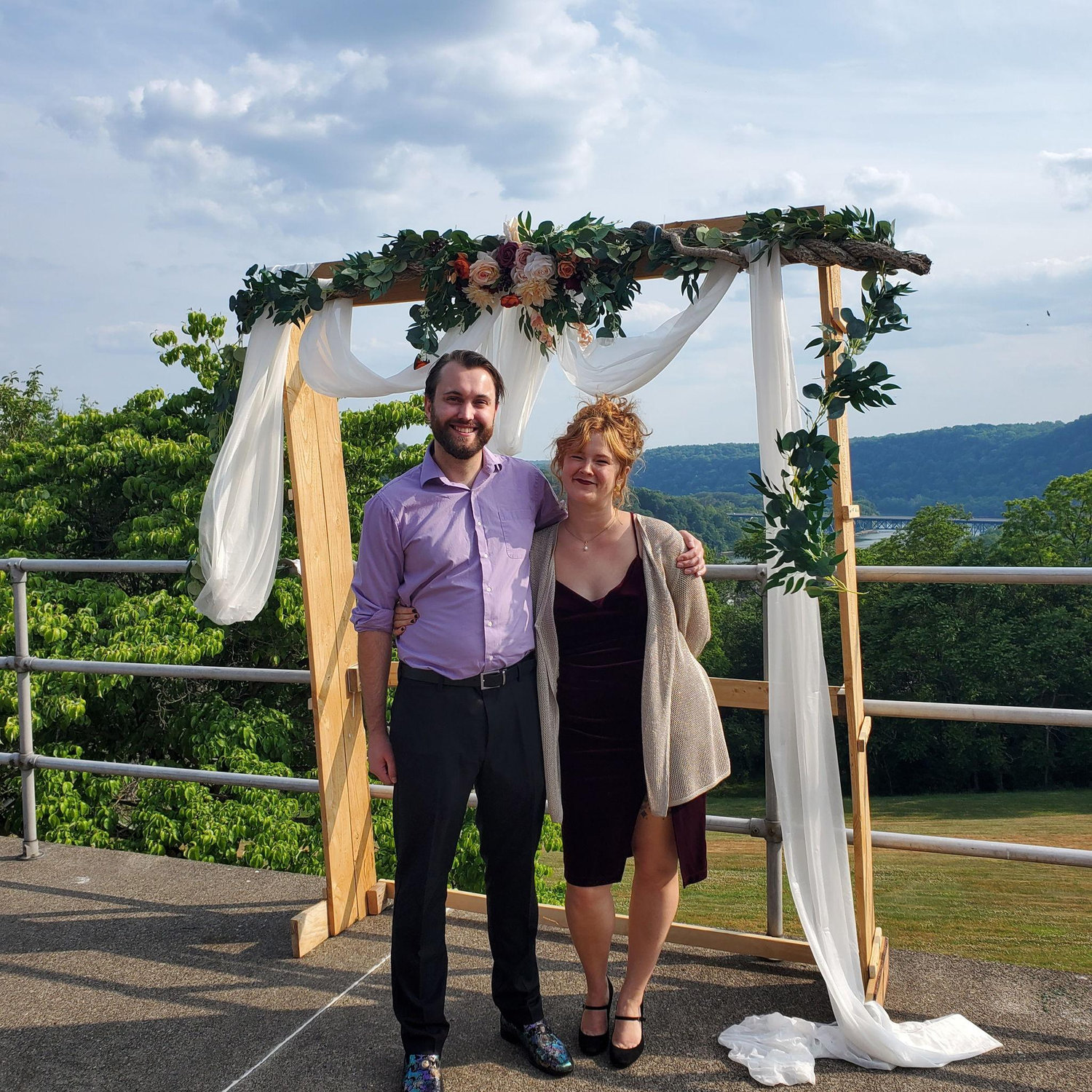 Dylan got to wear his favorite glitter paisley shoes to his friend Joel's wedding.