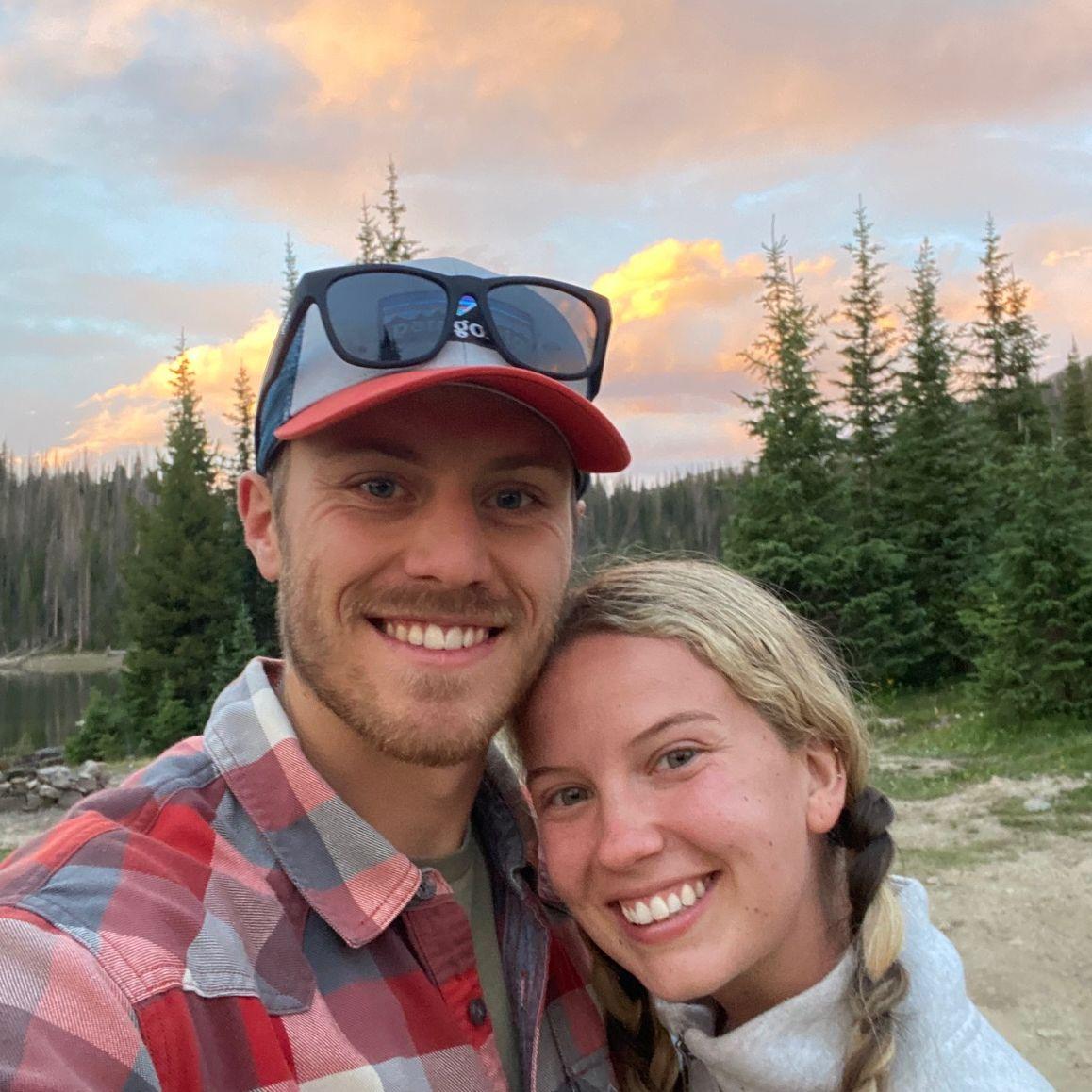 A beautiful sunset while camping in the Snowies. (2025)