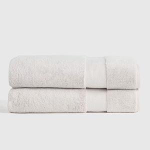 Turkish Ultra Plush Bath Sheet (Set of 2) - Silver