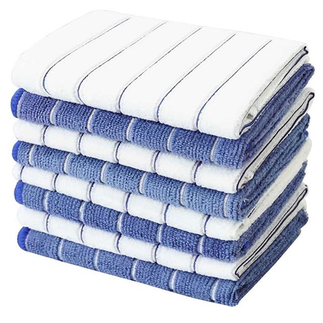 12 Pack Kitchen Cloth Dish Towels, Premium Dishcloths, Super Absorbent –  TreeLen