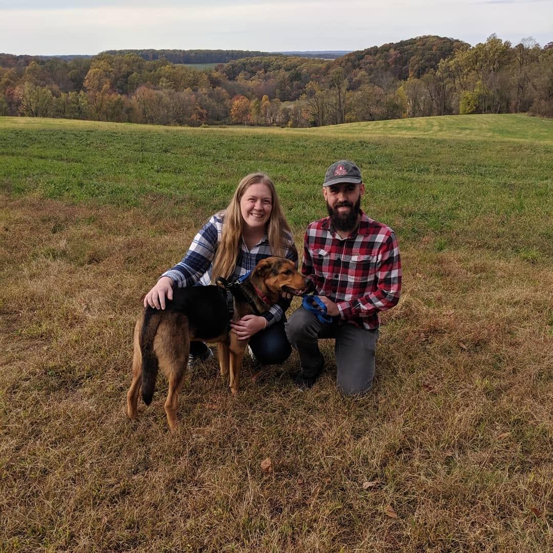 The day we met and adopted Draugas!