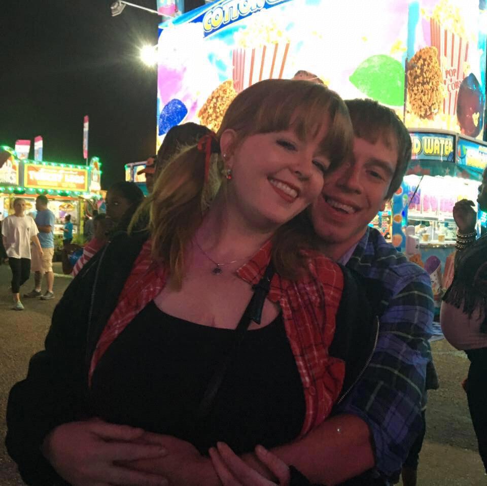 Brandon and I at the Alabama National Fair. I think this is the happiest I’ve ever been on camera.