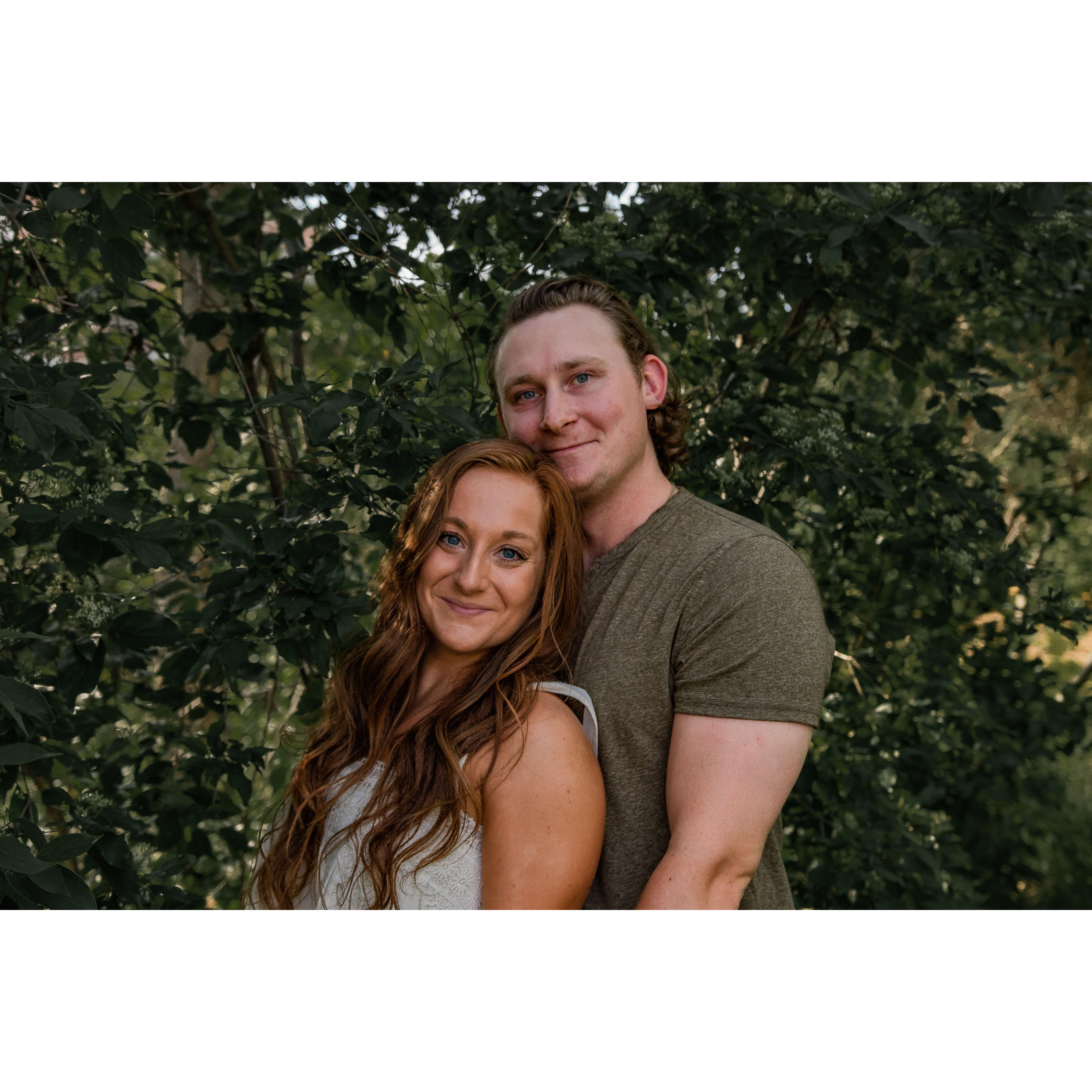 Our first photography shoot together & how we announced we decided to move to North Carolina together!