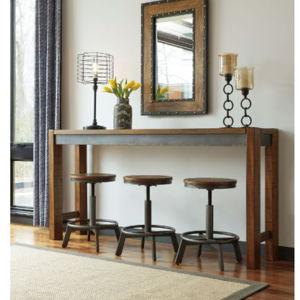 Torjin Counter Height Dining Table, Brown/Gray