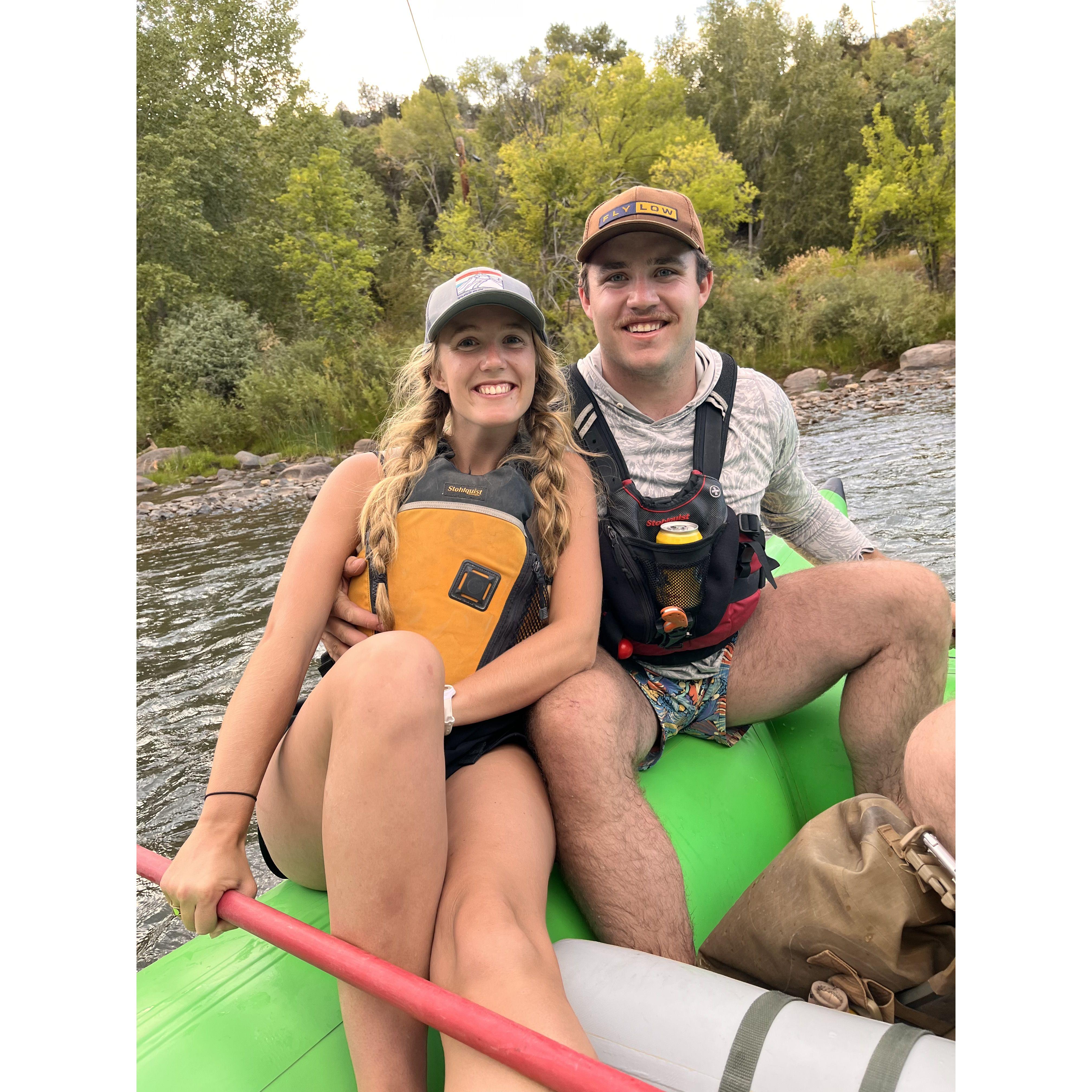 Shortly before Caleb accidentally dumped Anna into the smelter rapids