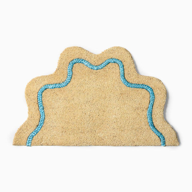 Wiggle Doormat, 18x30, Bleached