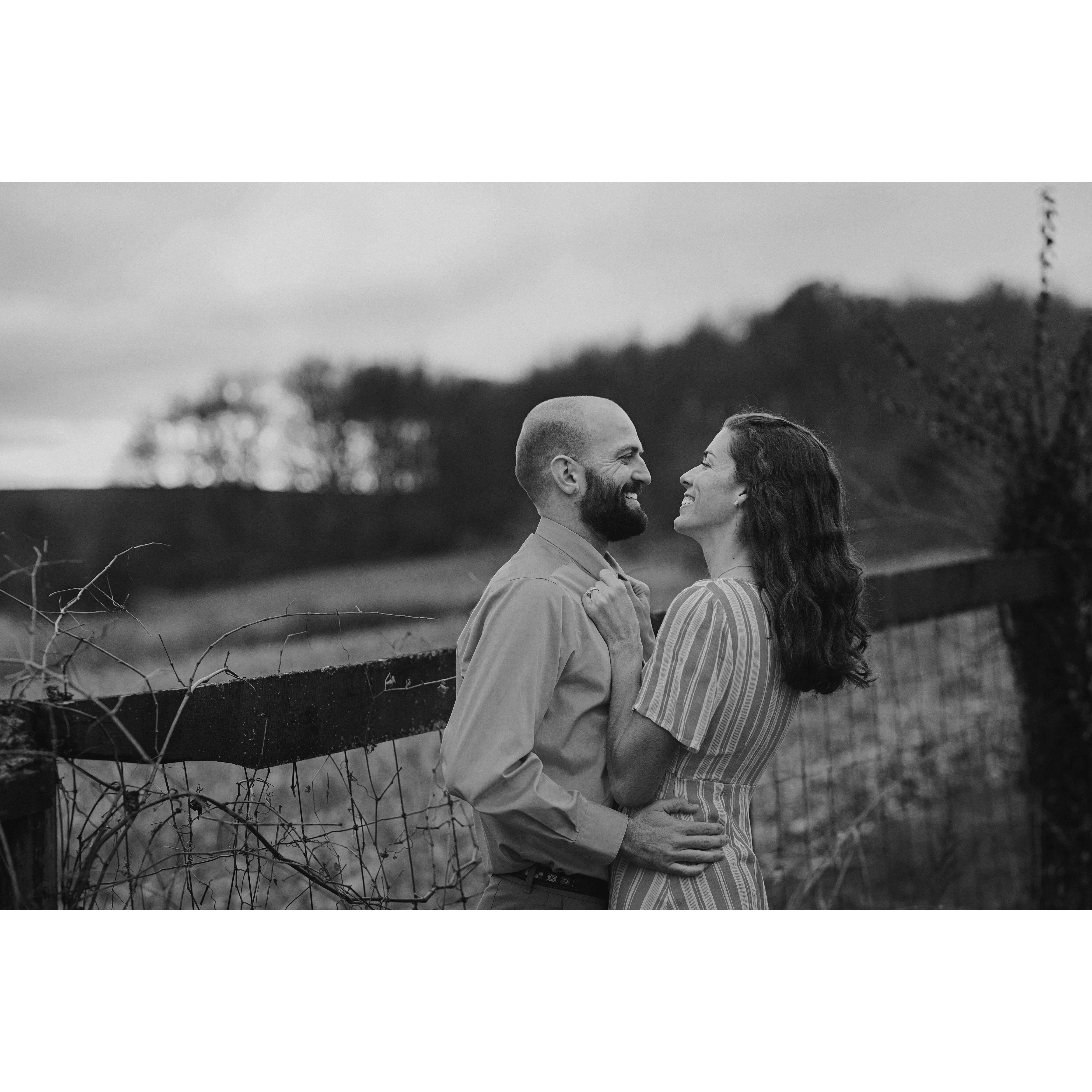 We had our engagement photos done by Ariana Jordan Photography, and she is doing our wedding photos as well. We are so thrilled with how they turned out!