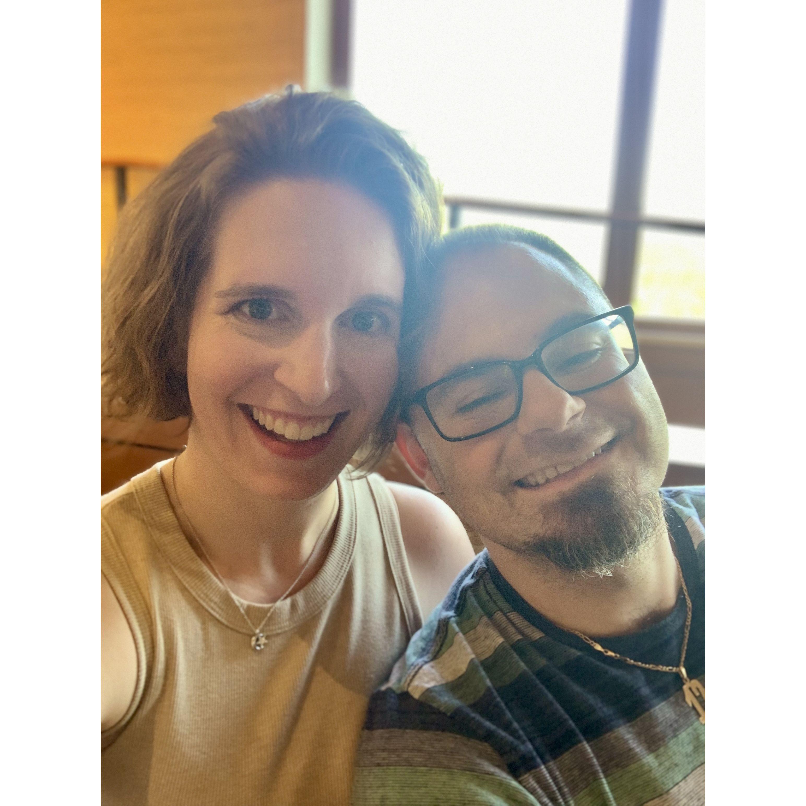 Our birthnaversary dinner at Mt. Fuji