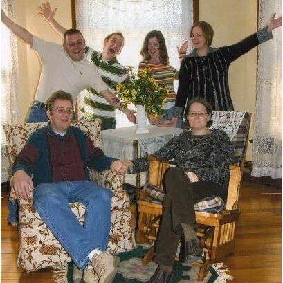 One would think from this picture that the parents are not silly.  One.  Would.  Think.