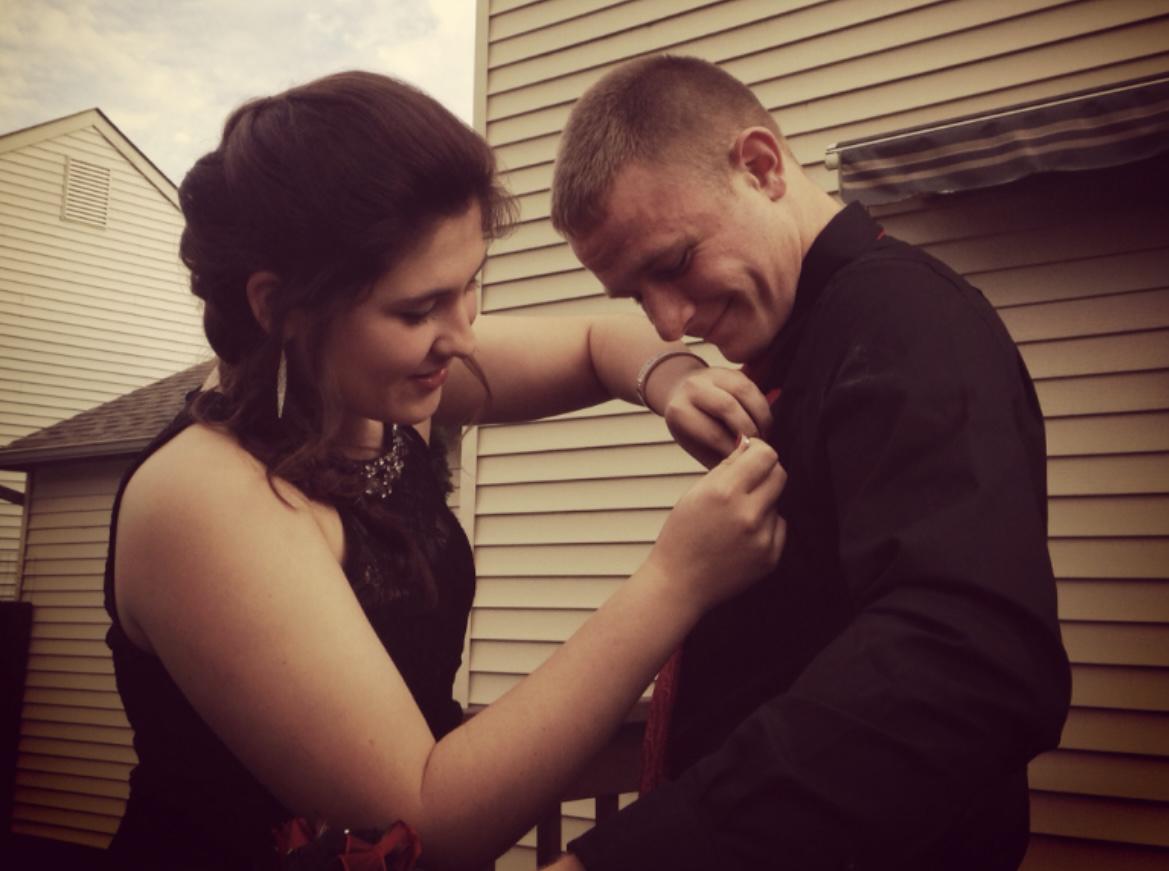 Junior (Jen) and Senior (Levi) Homecoming dance
