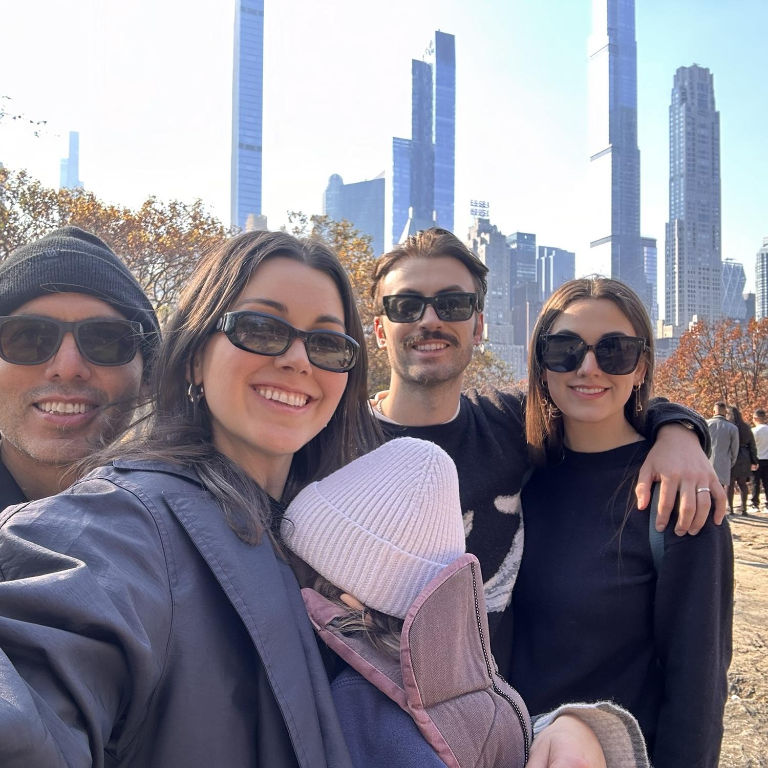 Autumn in Central Park with Jack & Emily (and a sleepy Sereia)