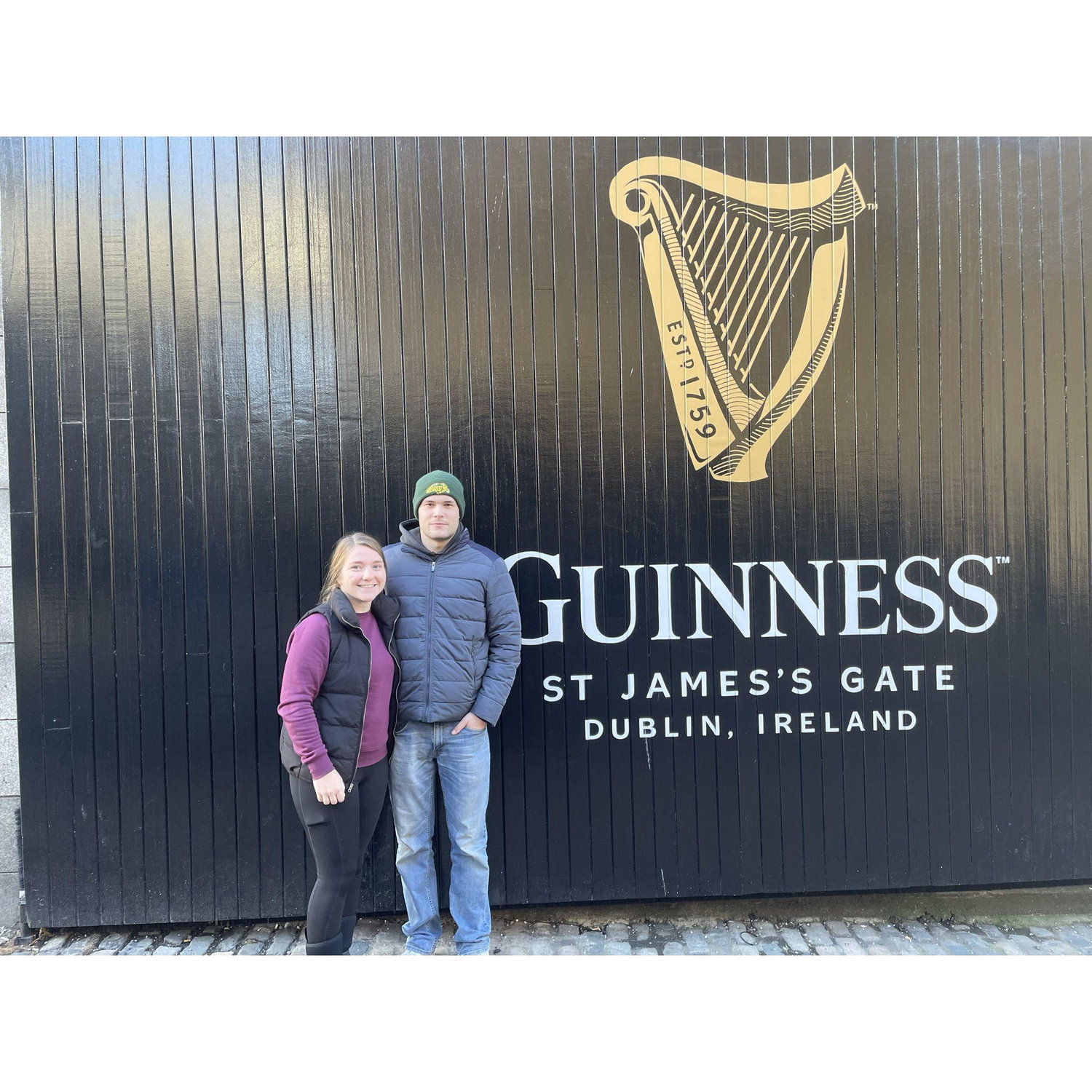 First stop off the plane - Guinness Brewery!