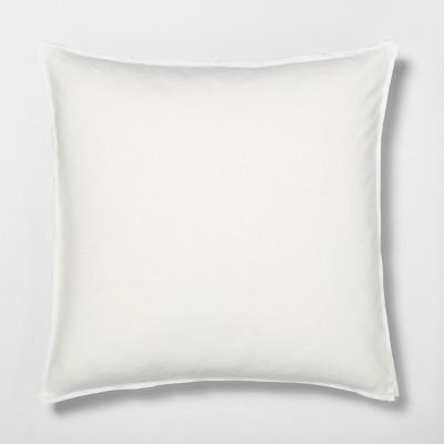 Solid Linen Blend Euro Pillow Sham - Hearth & Hand™ with Magnolia