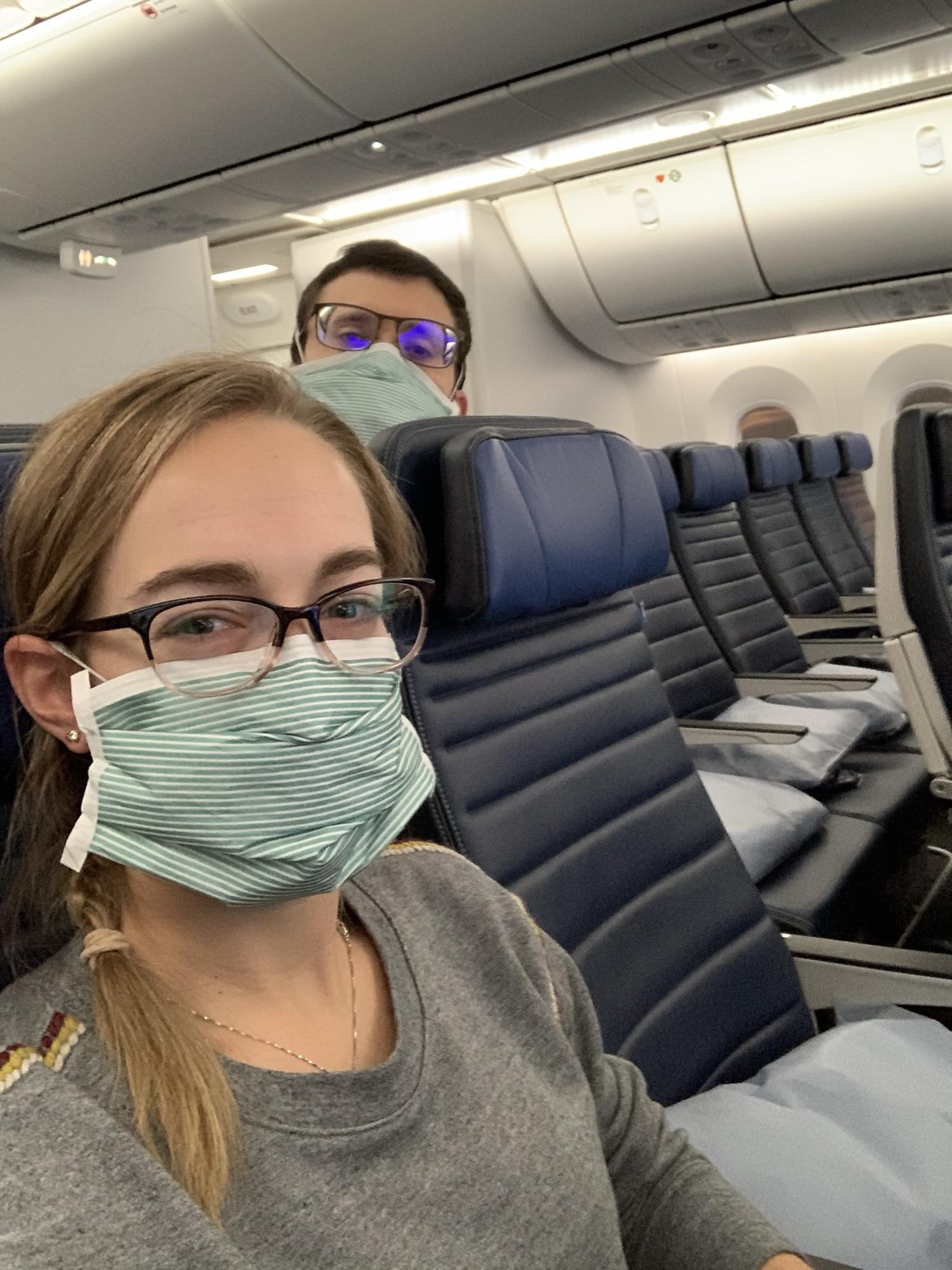 Masked, with plenty of space