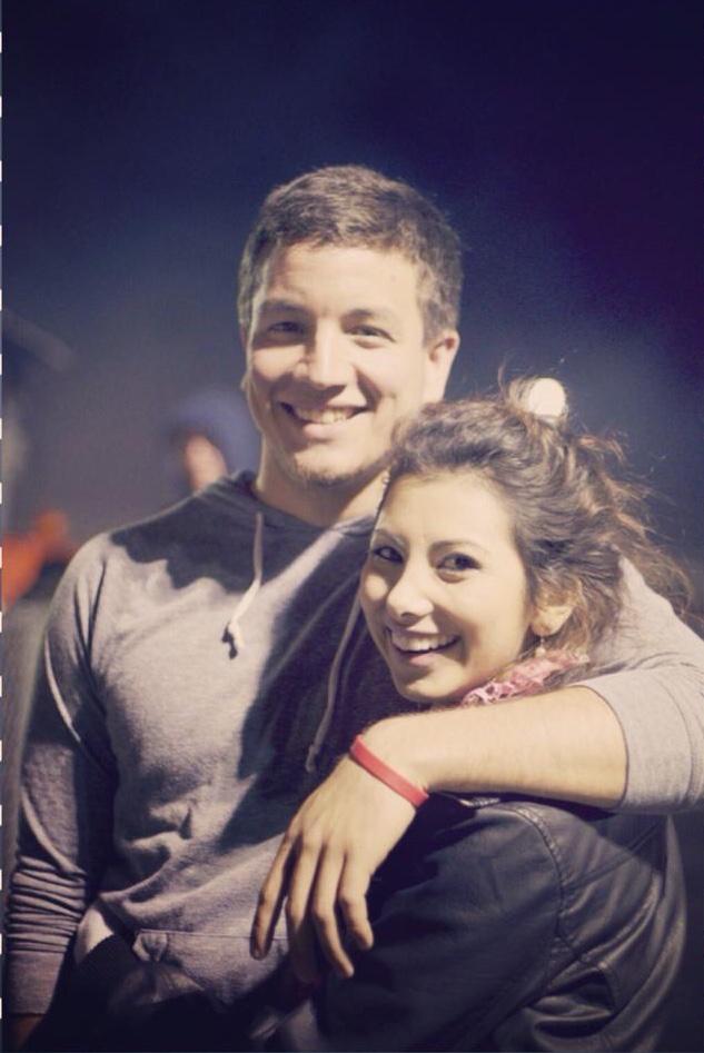 First picture we took together while dating (February 2014)