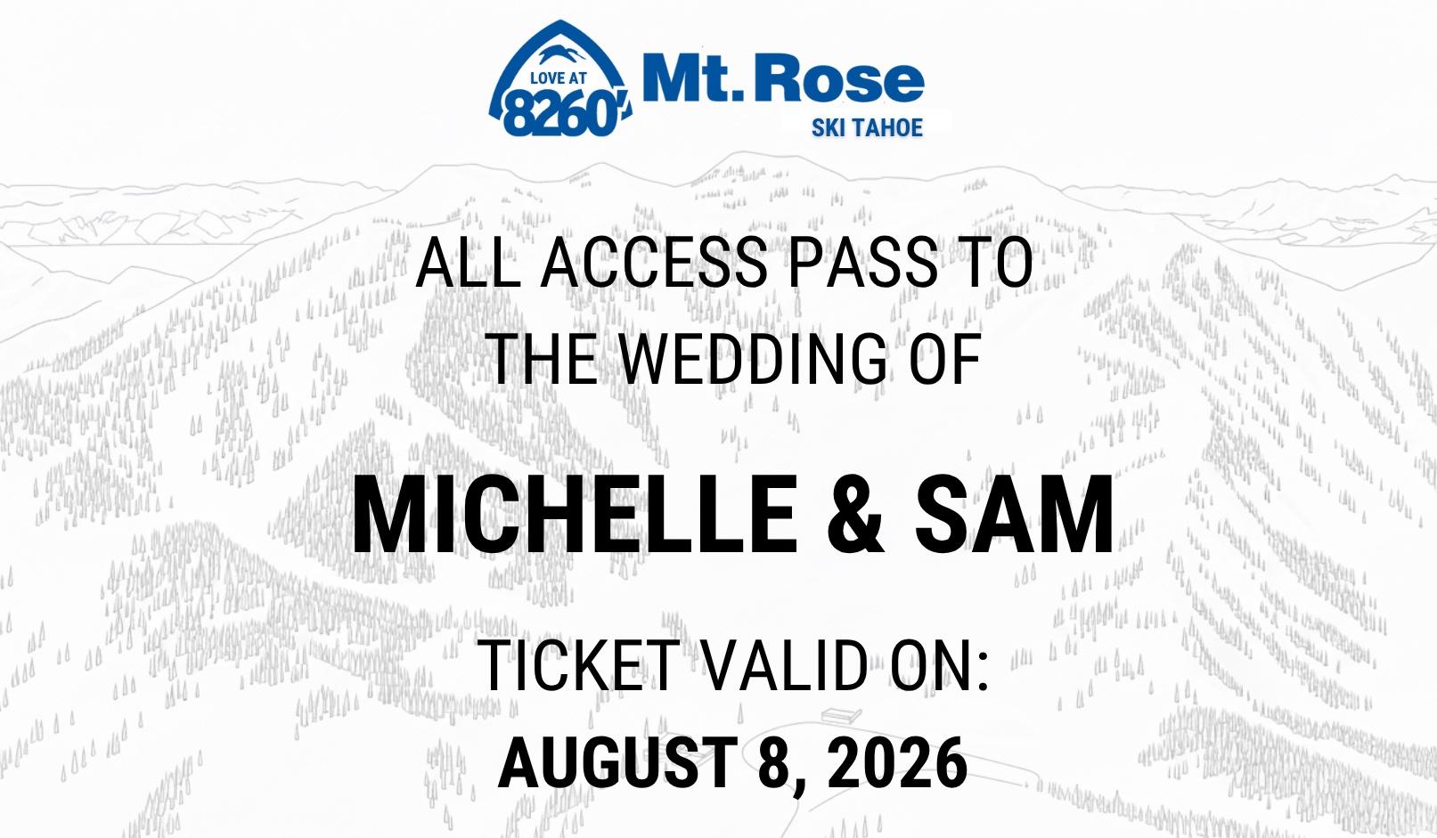 The Wedding Website of Michelle Eckard and Sam Follett