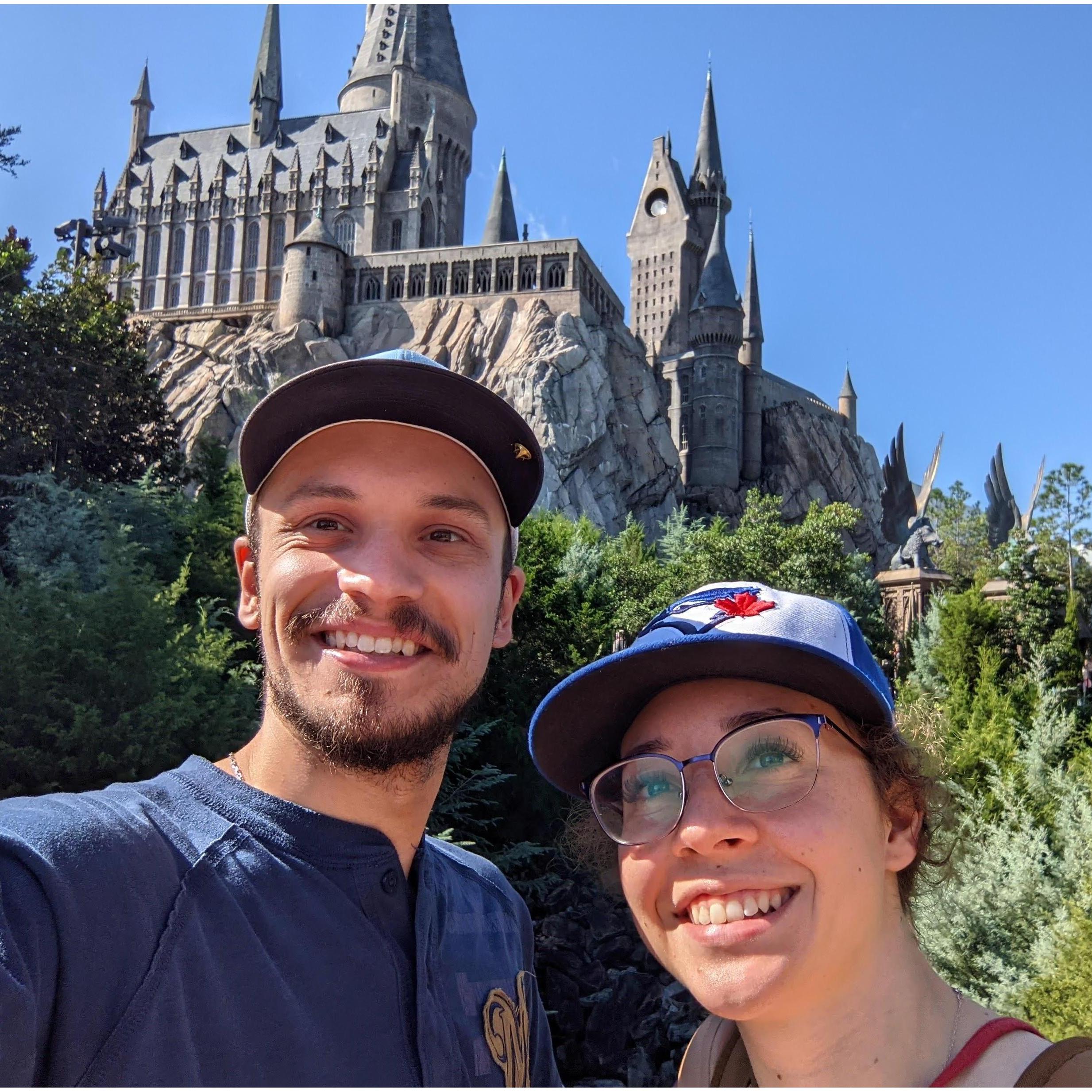 Universal studios - our first real vacation as a couple