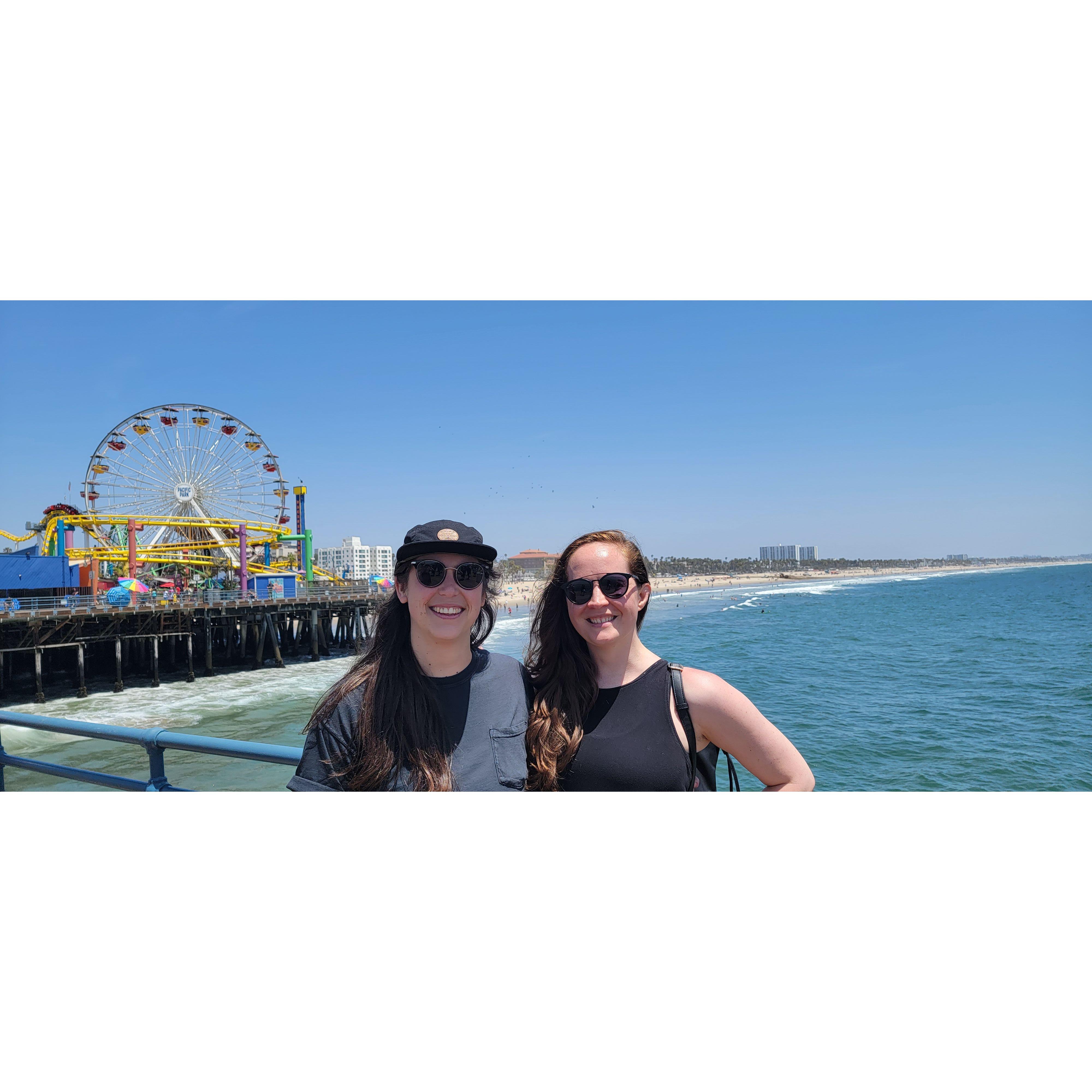 West coast livin' on Sheryl Crow's San-ta Mon-i-ca Boul-e-vard