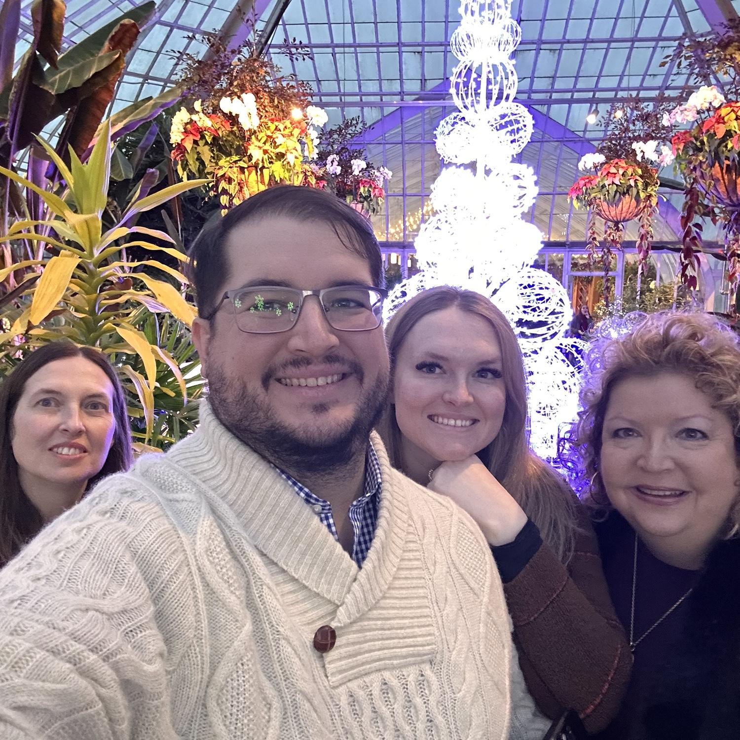 Greg and Hannah with their Mothers!