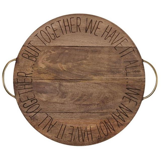 Mud Pie Together Sentiment Lazy Susan