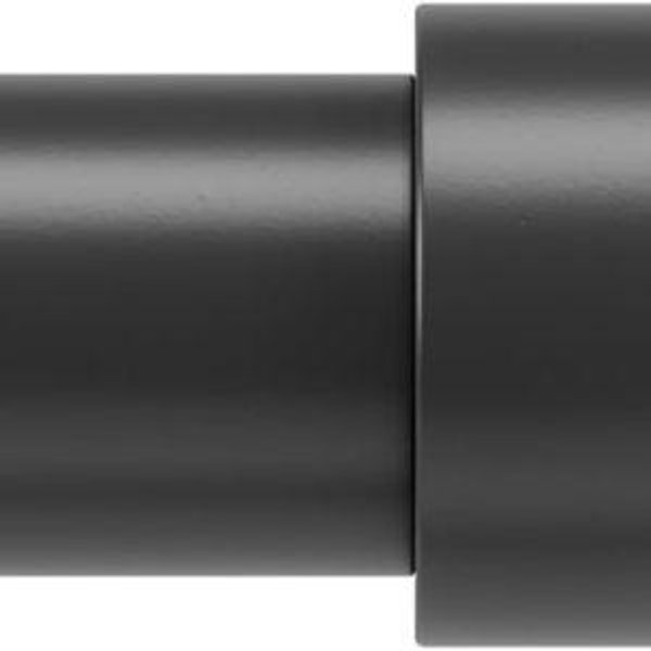 Curtain Rod 66 to 120-Inches, Black