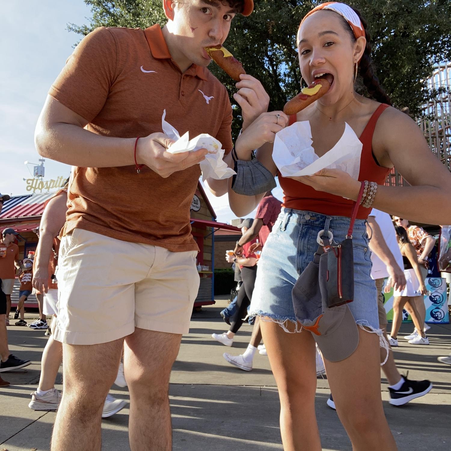 Texas lost but the food was good