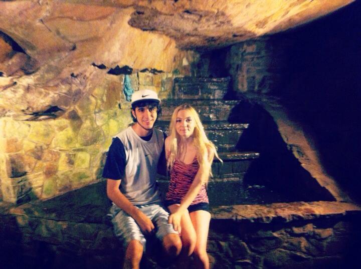 our first trip to rock city one of our many many adventures together