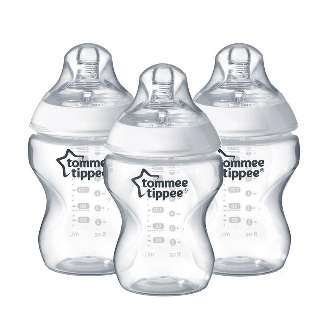 Tommee Tippee Closer to Nature Baby Bottle - 3pk