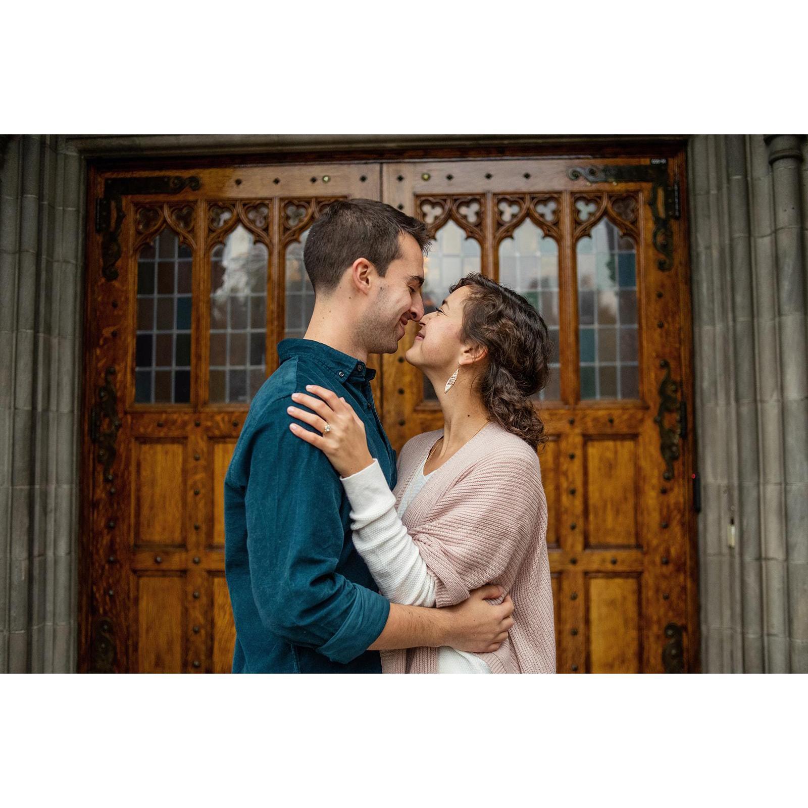 Engagement session at Lehigh