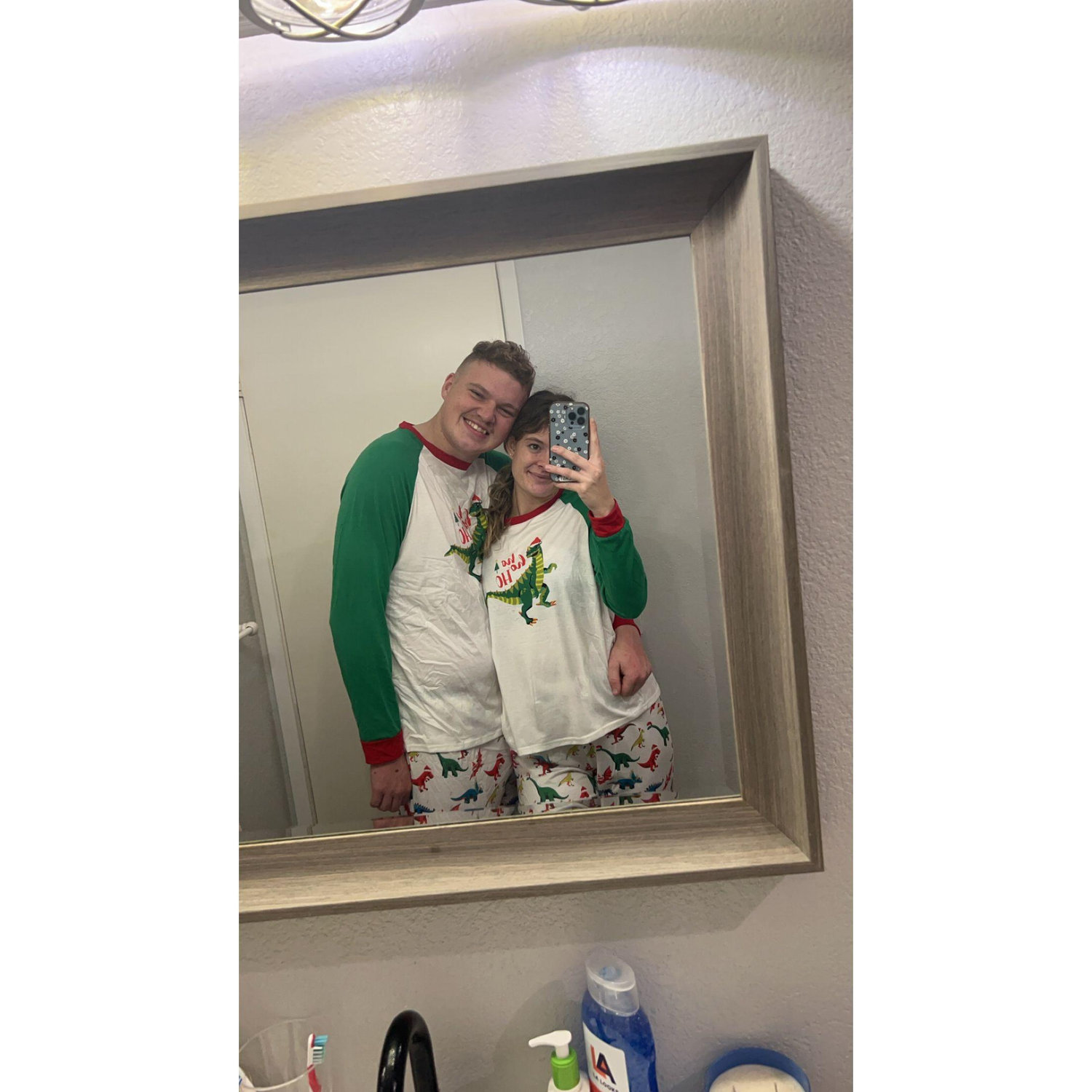 Matching jammies from Mama Steed