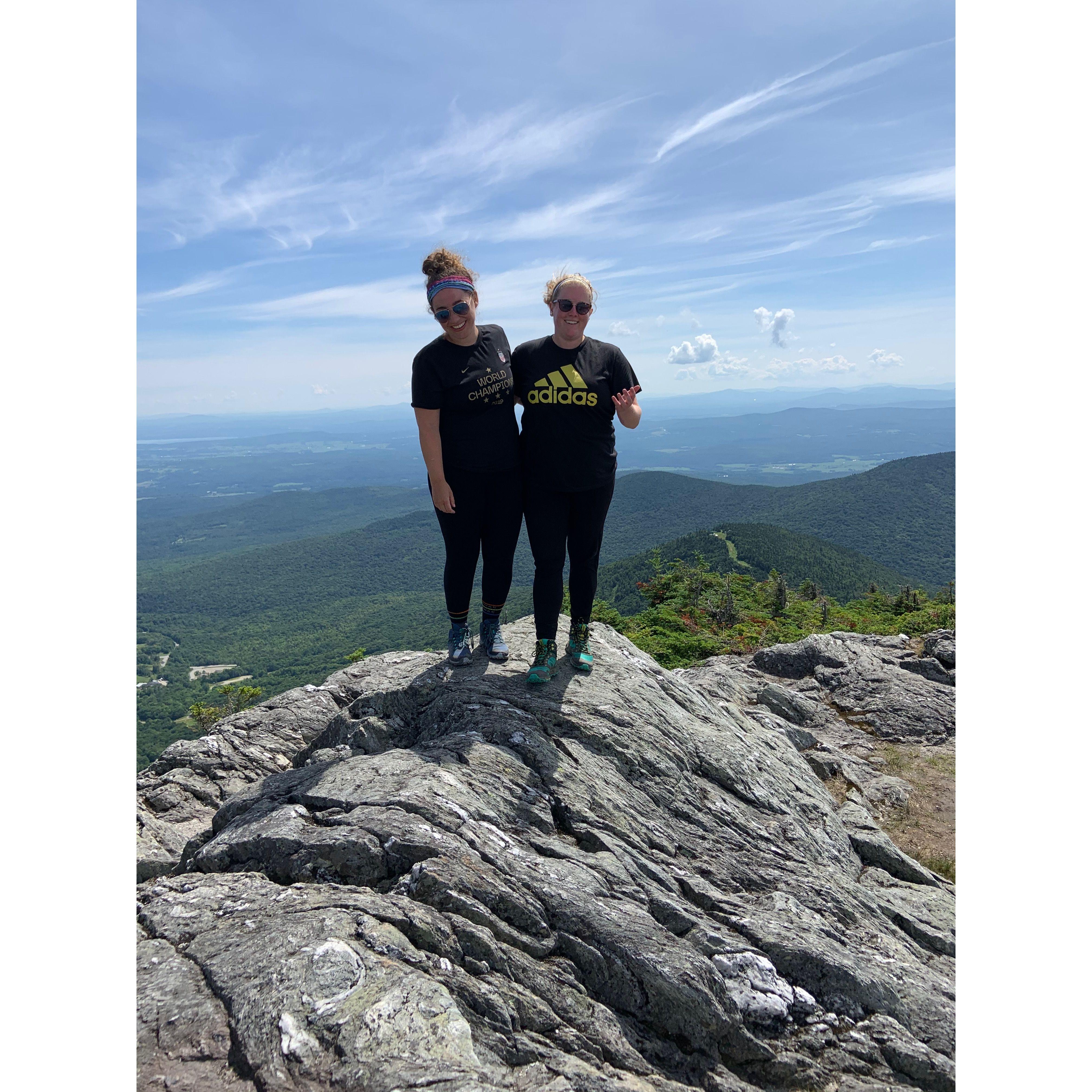 July 2020 - At the top of Jay Peak, VT