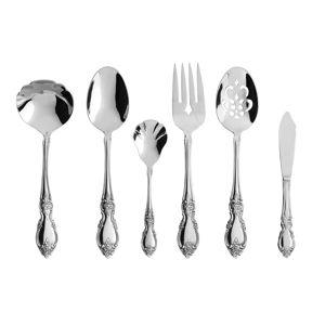 Louisiana 6 Piece Fine Flatware Serving Set