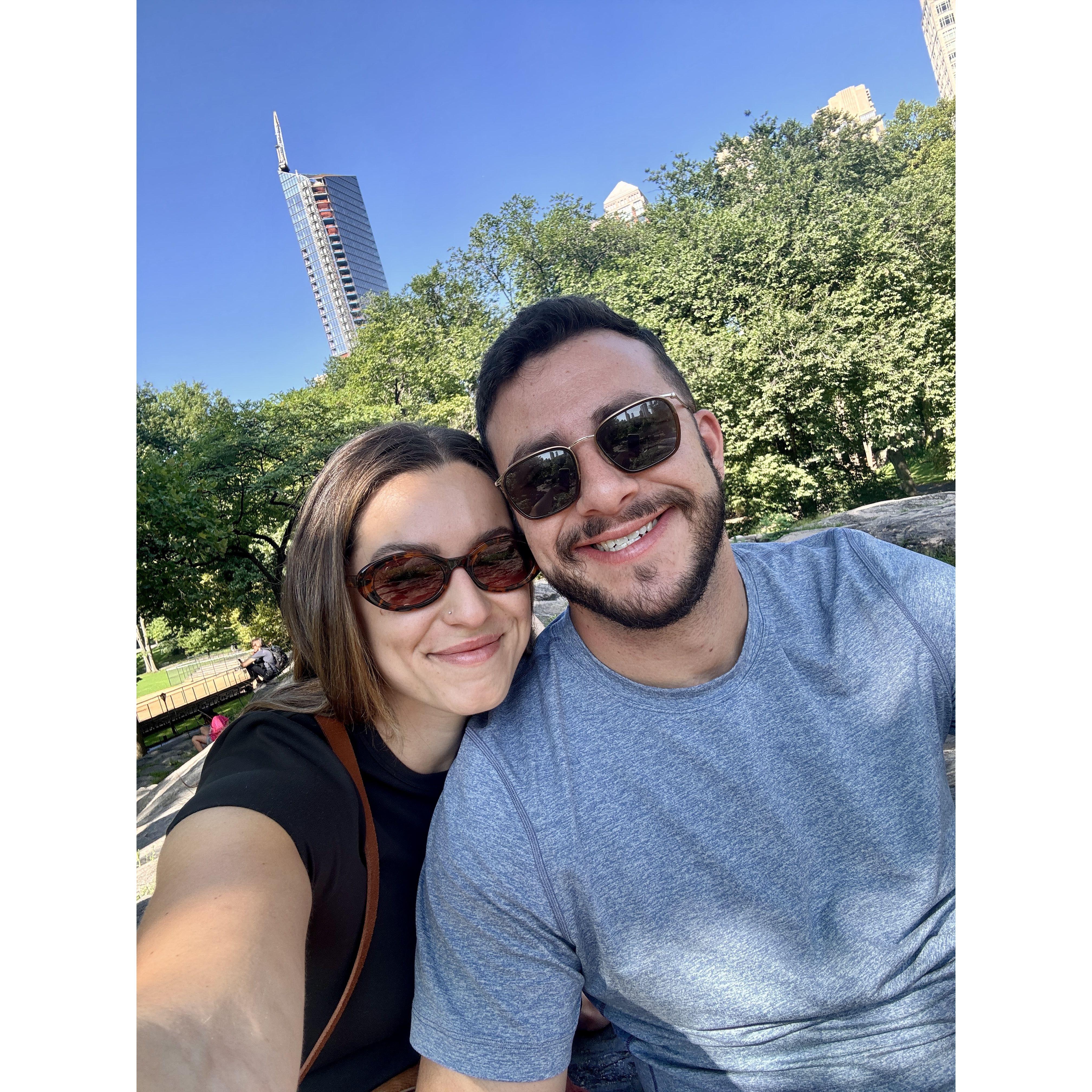 In Central Park, NYC