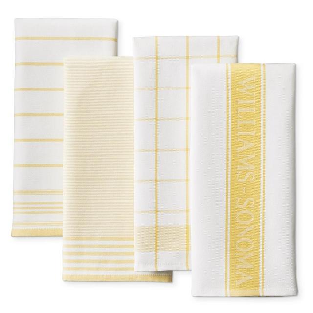 Williams Sonoma Multi-Pack Towels, Lemon Yellow