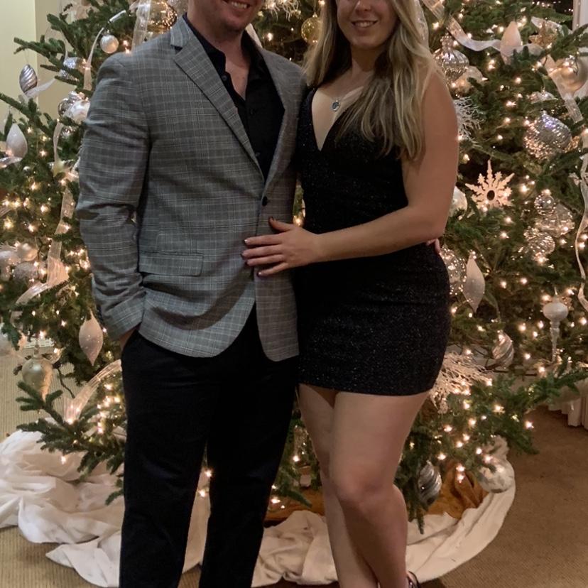 And of course they’ve never missed a work holiday party or any reason to get all dressed up.
Chris’ work holiday party 2022