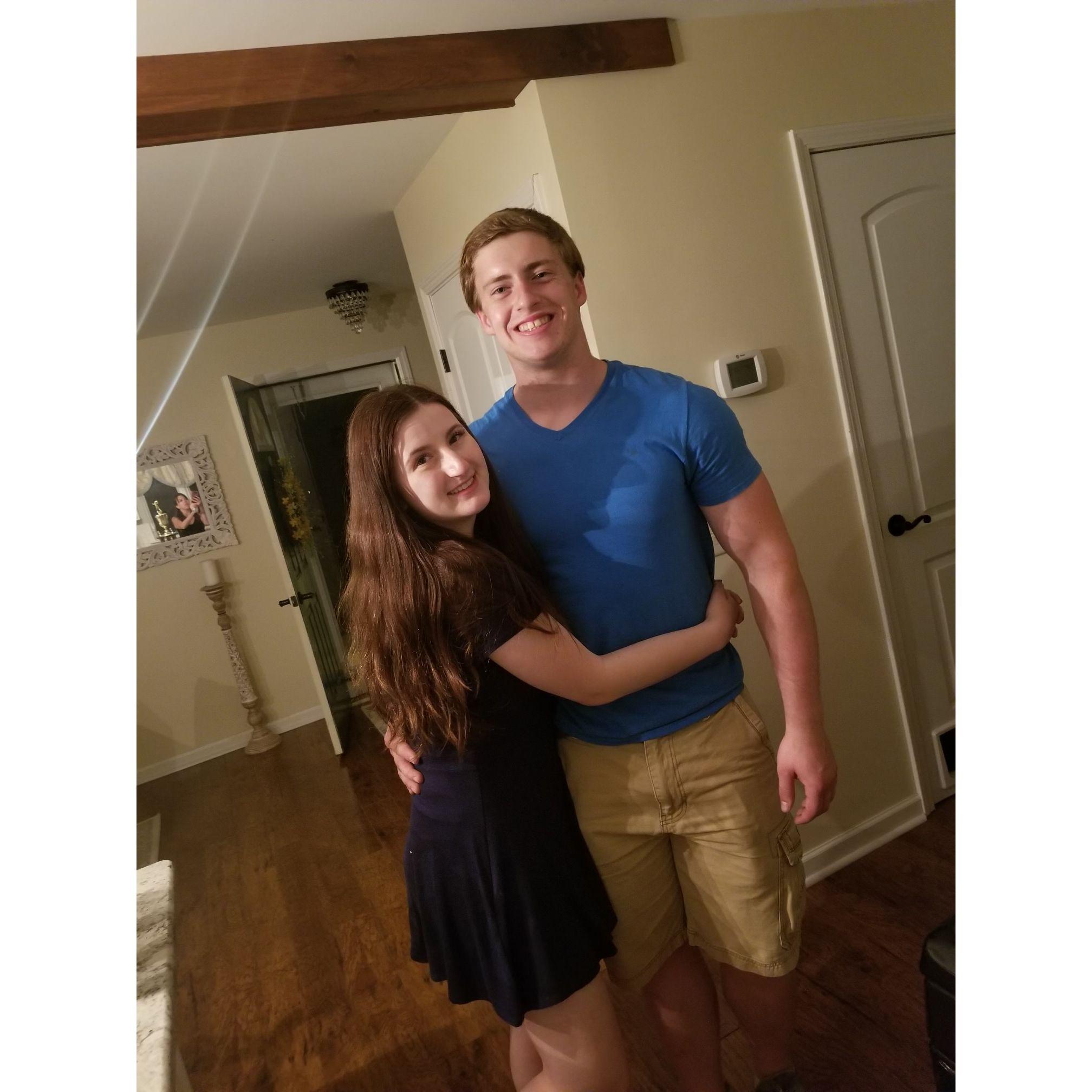 The beginning of our relationship. Circa 2019