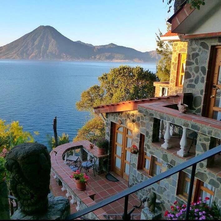 Casa del Mundo hotel at Lake Atitlan!