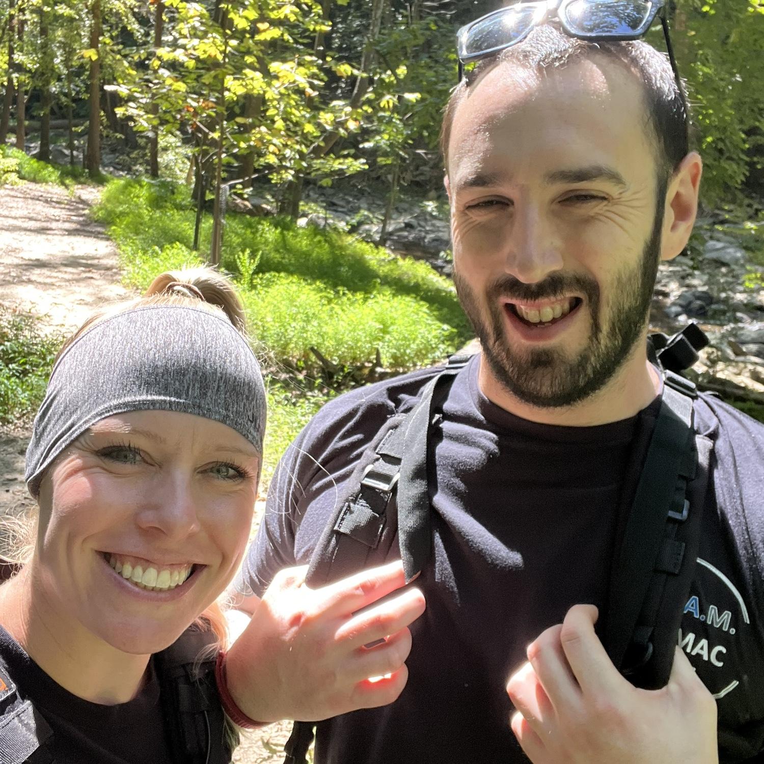 We enjoy hiking the local area together!