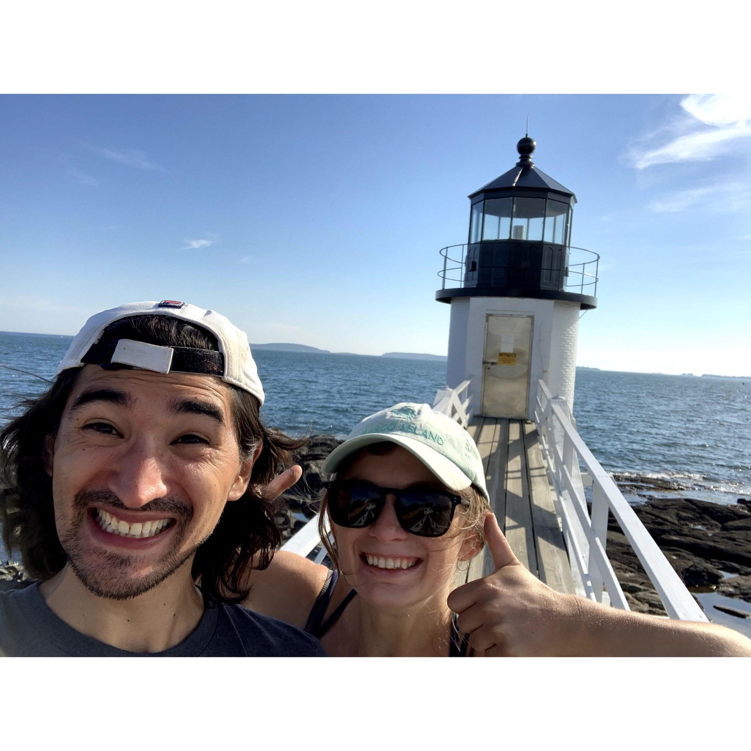 Forrest Gump's Lighthouse in Maine. Aug 2020