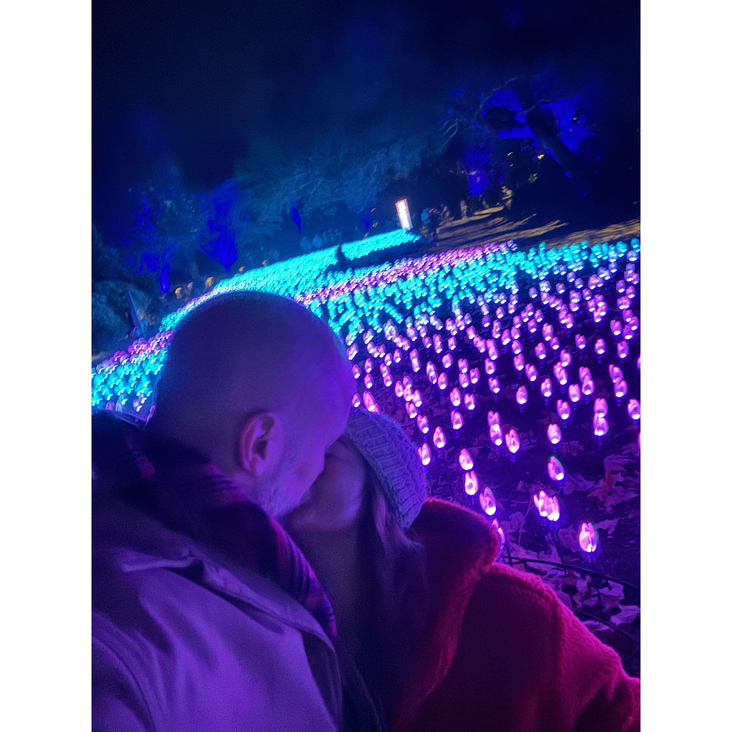 At one of our favorite LA places--Descanso Gardens